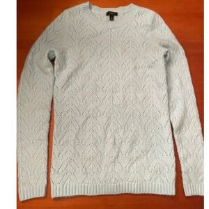 TALBOTS Petite Beautiful Soft Light Blue Sweater Size P (XS) Womens